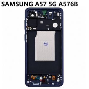 Pantalla Completa Original LCD Y Táctil Con Marco para Samsung Galaxy A57 5G A576B (2026) - Negro / Azul Oscuro (Assembled) - Imagen 1