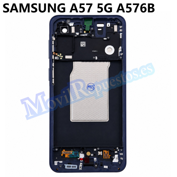 Pantalla Completa Original LCD Y Táctil Con Marco para Samsung Galaxy A57 5G A576B (2026) - Negro (Assembled)