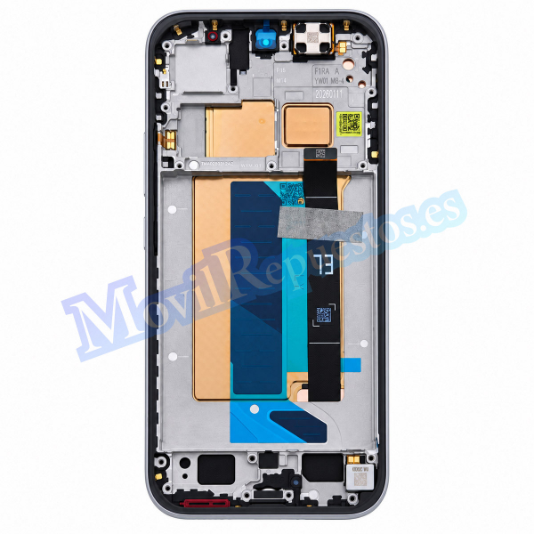 Pantalla Completa Original Con Marco LCD Y Táctil para Xiaomi Mi17T 5G - Blanco (Service Pack)