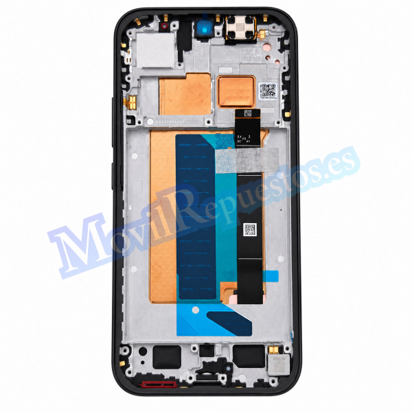 Pantalla Completa Original Con Marco LCD Y Táctil para Xiaomi Mi17T 5G - Negro (Service Pack)