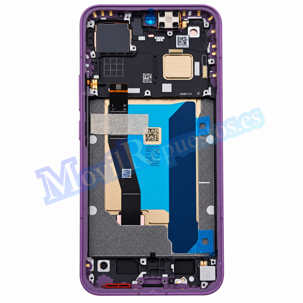 Pantalla Completa Original Con Marco LCD Y Táctil para Xiaomi Mi17T Pro 5G - Morado (Service Pack)